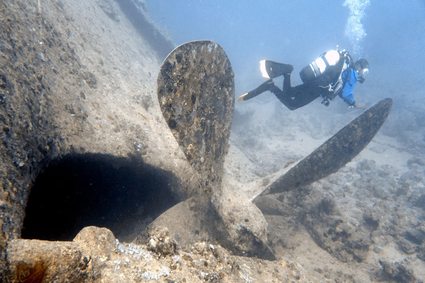 Wrack von SS Thistlegorm 	